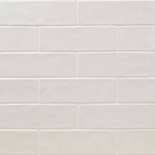 Msi Urbano Pure 4 In. X 12 In. Glossy Ceramic White Subway Tile, 30PK ZOR-PT-0154